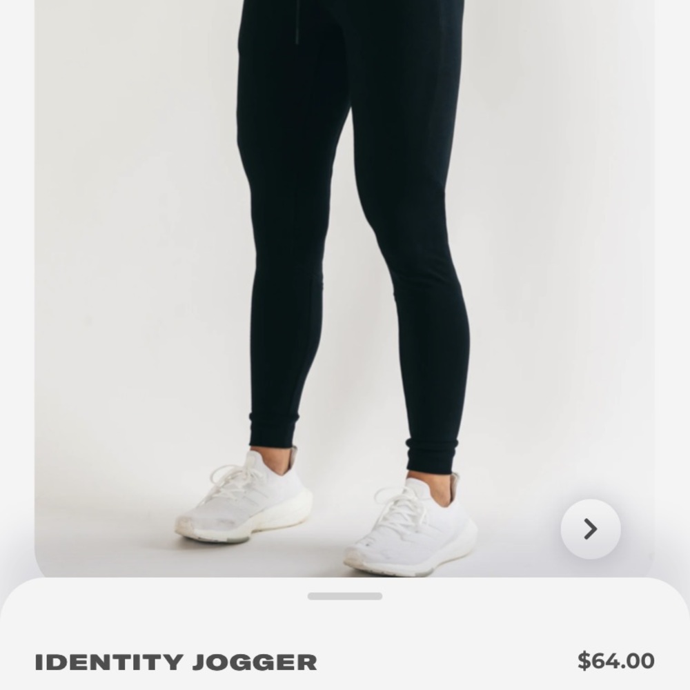 Alphalete Identity Jogger - Black M
